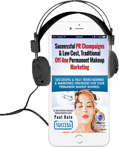 Successful PR & Offline Permanent Make-up Marketing Audio