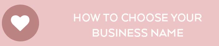 How To Choose Your Business Name
